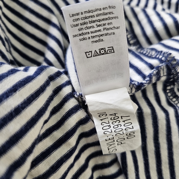 Vineyard Vines Stripe Flutter Sleeve Flounce Dress - Picture 7 of 10